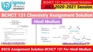 BCHCT 131 Chemistry { Hindi } IGNOU Assignment Solution PDF  BSCG Assignment Solution