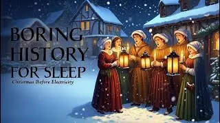 How People Celebrated Christmas Before Electricity | Calm Atmospheric History for Sleep 🌙