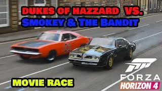 Forza Horizon 4 - MOVIE RACE - Smokey & The Bandit VS. Dukes of Hazzard!