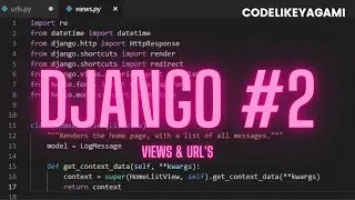 Django Tutorial #2 | Views & URL's