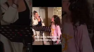 mariah carey sings with daughter monroe 🩶🫶