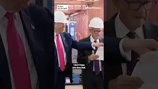 Powell responds to Trump&rsquo;s $3.1B claim during Fed building tour: &ldquo;I&rsquo;m not aware of that.&rdquo;