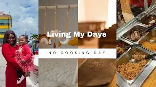 Day in my life | Living as a mom in Nigeria | No cooking day | Lunch with family | productive vlog 