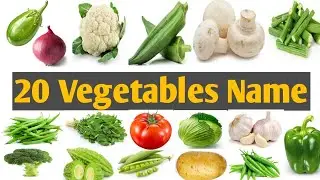 Vegetables Name | Sabji ke nam | vegetables name in English | सब्जीयों के नाम #preschool #vegetables