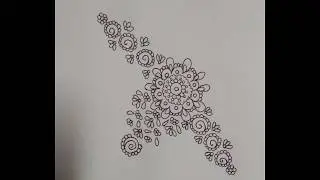 Learn to Draw: Motif bunga di sela2 seminar