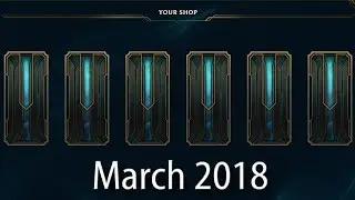 What I got in Your shop (march 2018)