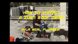 #12: Roof drain | Professional flat roof drain installation by ALL TECH Plumbing