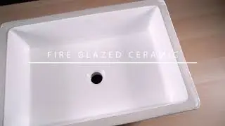 Product Profile: KASU SF - Rectangular Undermount Ceramic Bathroom Sink