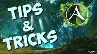 ArcheAge : Tips and Tricks