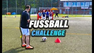 Fussball Challenge mit unserem Friseur