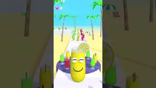 Most Satisfying Juice Run Game Level 24 (Android/Ios) #satisfying #juicerun #gameplay