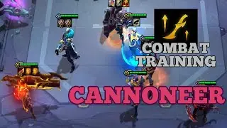 Ragewing Cannoneer - Combat Training stacking permanent AD - TFT Uncharted Realms - Set 7.5