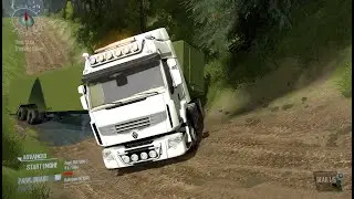 Spintires Mudrunner Track Hard Driving in Hill | Mudrunner | Engineer Mohammad Talha