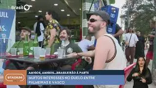 A amizade histórica entre Palmeiras e Vasco - TV Brasil