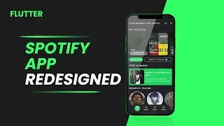 flutter project   build spotify clone with dart and flutter