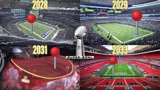 Прогнозируем местоположение следующих 10 стадионов Суперкубка НФЛ (2025&ndash;2035)