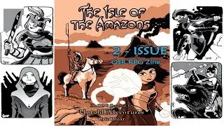 The Isle of the Amazons (OSR RPG Zine) by Bloat Games