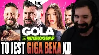 WOJTEK GOLA VS WARIOGRAF TO POTĘŻNA BECZUNIA XD *BISEKS MOMENT* | Oglądam @goatspl