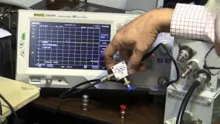 Checking Return Loss VSWR with the DSA815 TG