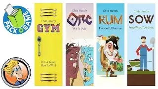 Pack O Game 2: GYM, ORC, RUM, & SOW &mdash; GAMA Trade Show 2016