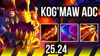 KOG'MAW & Lulu vs JHIN & Nautilus (ADC) | EUW Master | 25.24