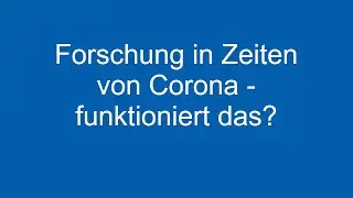 Materialforschung an der Hochschule Aalen in den Zeiten des Corona