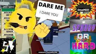 Live Stream: I dare you to dare me | Shindo life INSANE genkai hunting, spooky and hard dares