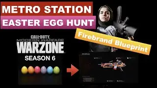 How to unlock the Firebrand Blueprint Easter Egg | Warzone Season 6