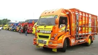 Keren, Kontes Akbar Modifikasi Truk Indonesia (Truck Fuso Canter, Colt Diesel, Hino dll) KAMT