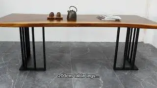 100cm Industrial High Quality Cast Iron powder coated steel table legs