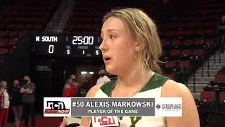 Alexis Markowski  Pius X Player of the Game vs Omaha Central   03/05/21