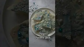 Frozen Chocolate Bark! #frozen #disney #elsa #letitgo #chocolatebark