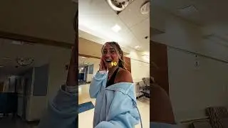 Laughed so hard her jaw locked up!
