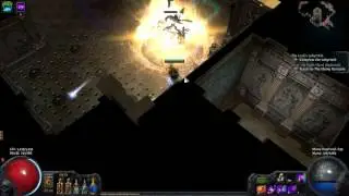 Essence Drain witch lv 81 vs Izaro Merciless Perandus HC