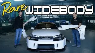 S15 GETS EXTREMELY RARE WIDEBODY KIT (GARAGE MAK)