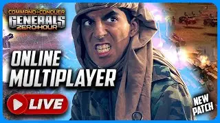 New Zero Hour Patch | 60hz Generals Online Gameplay - Online Multiplayer