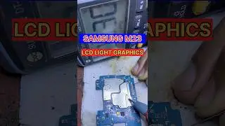 Samsung M23 Display Light & Graphics Issue Fixed 😱 | Mobile Repair #shorts