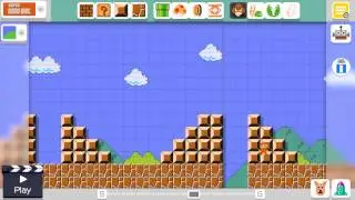 Let's Play Super Mario Maker Recreating World 1-1