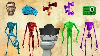 WRONG HEADS SIREN HEAD CAR, GREEN HOUSE HEAD, SCARY HOUSE, SIREN HEAD DOUBLE, SIREN HEAD THUNDERBOLT