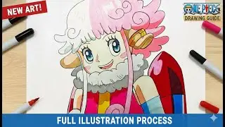 How to Draw Vegapunk Atlas (Punk-05) | One Piece Egghead Arc Tutorial #onepiece #egghead