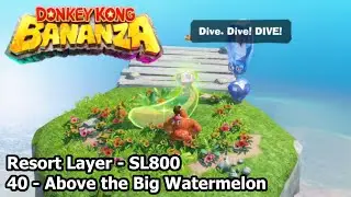 Resort Layer - SL800 - 40 - Above the Big Watermelon - Donkey Kong Bananza Guide