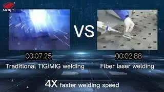 ARGUS Fiber Laser Welder vs Traditional Welding- See the Difference #laserweldingmachine #arguslaser