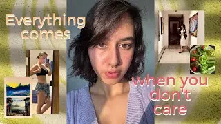Everything comes when you don't care | manifesting is easy