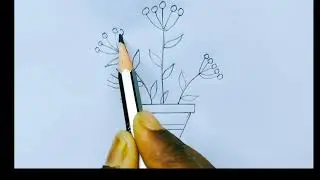 Flower 🌸 drawing for kids/Step by step 