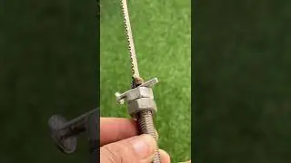 Simple idea to secure a saw blade. #short #diy