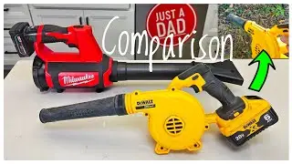 Wilwaukee vs DEWALT Cordless Compact Blower COMPARISON