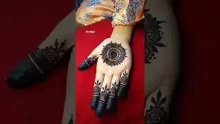 Simple Bunch Design #shortsfeed #shortsviral #bunch #mehndi #hennabyiqra