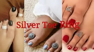 Silver Toe Ring || Women Silver Toe Ring || Traditional Toe Ring || Traditional Leg Finger Ring