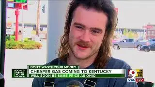 Cheaper gas coming to Kentucky