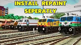 TRAIN SIMULATOR LOCO REPAINT SEPERATELY INSTALL PROCESS